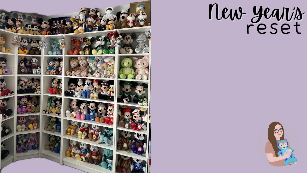new years reset | reorganise my shelves with me