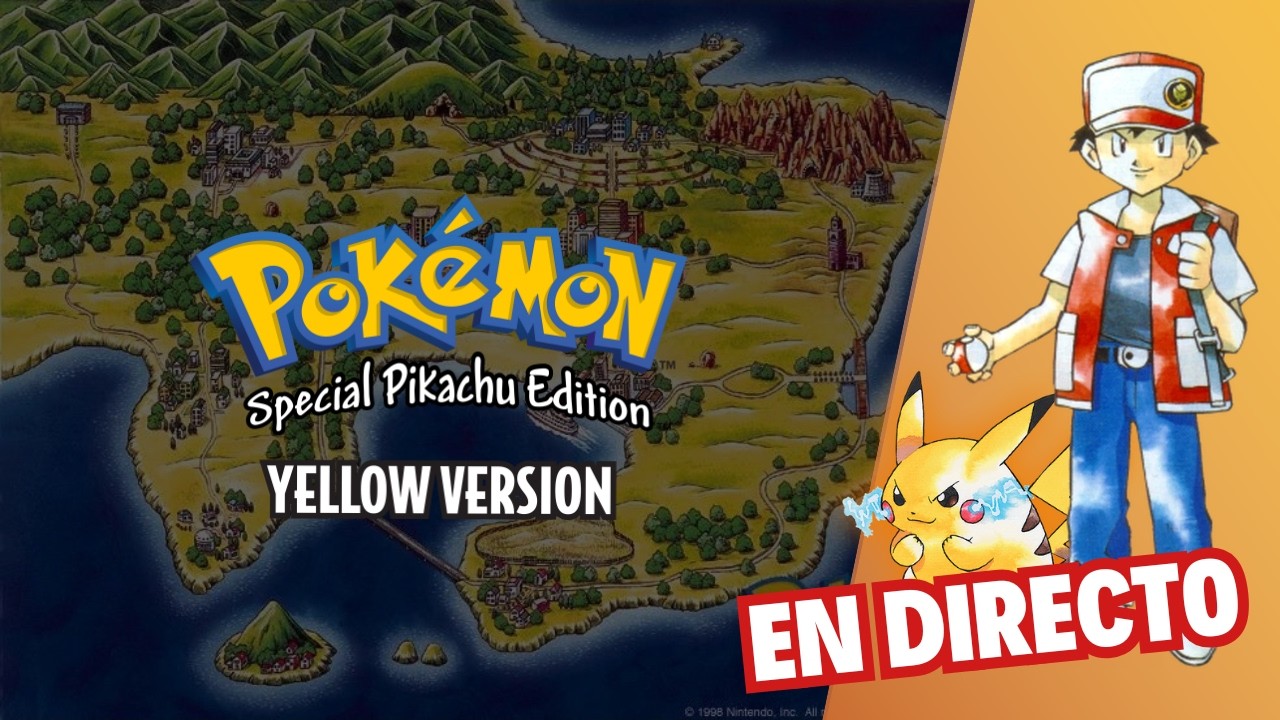 UN RECORRIDO POR LA SAGA | Jugamos Pokémon Amarillo en DIRECTO