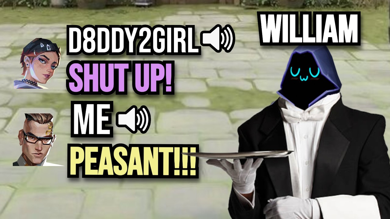 E-Girl набрасывается на меня и моего дворецкого...