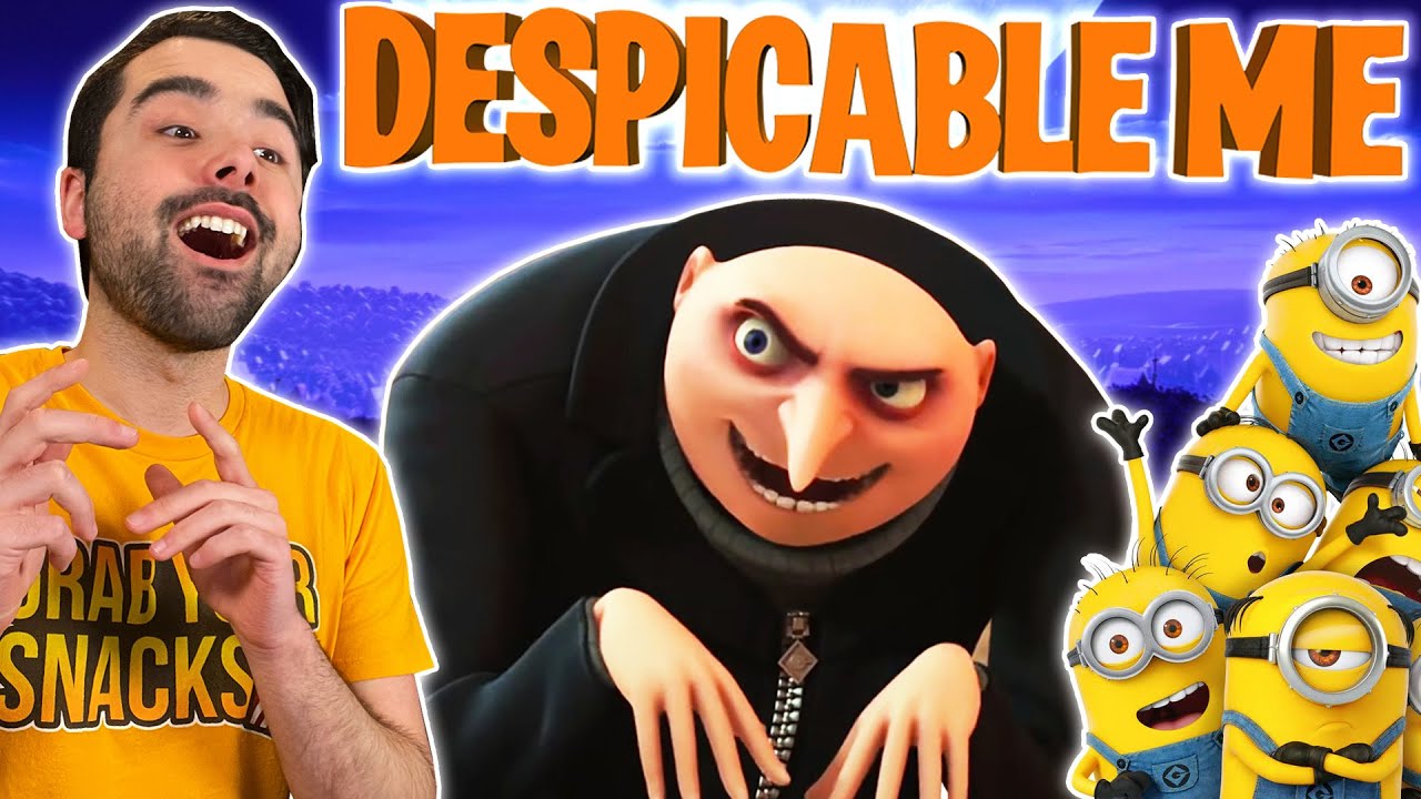 DESPICABLE ME IS A INSTANT HILARIOUS CLASSIC! Despicable Me Movie Reaction! GRU STEALS THE MOON