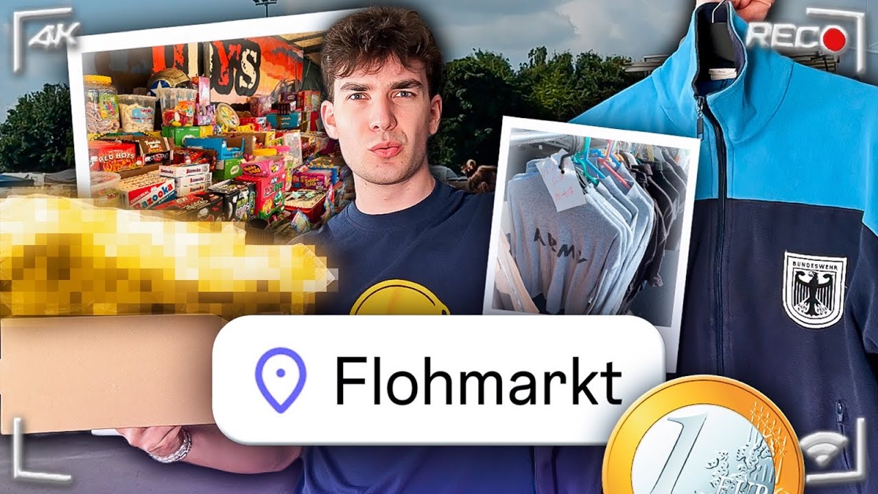XXL Flohmarkt Shopping Tour🛍️🛒 CRAZY STEALS! 😍🤯& GRAIL gekauft💸  davdhe