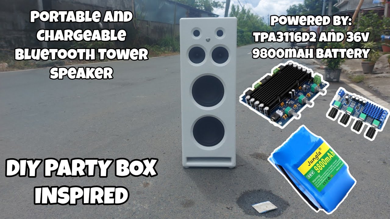 DIY Party Box Inspired | Tower Bluetooth Speaker