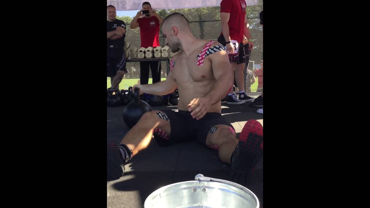 TGU 80 kg with 1 big Kettlebell