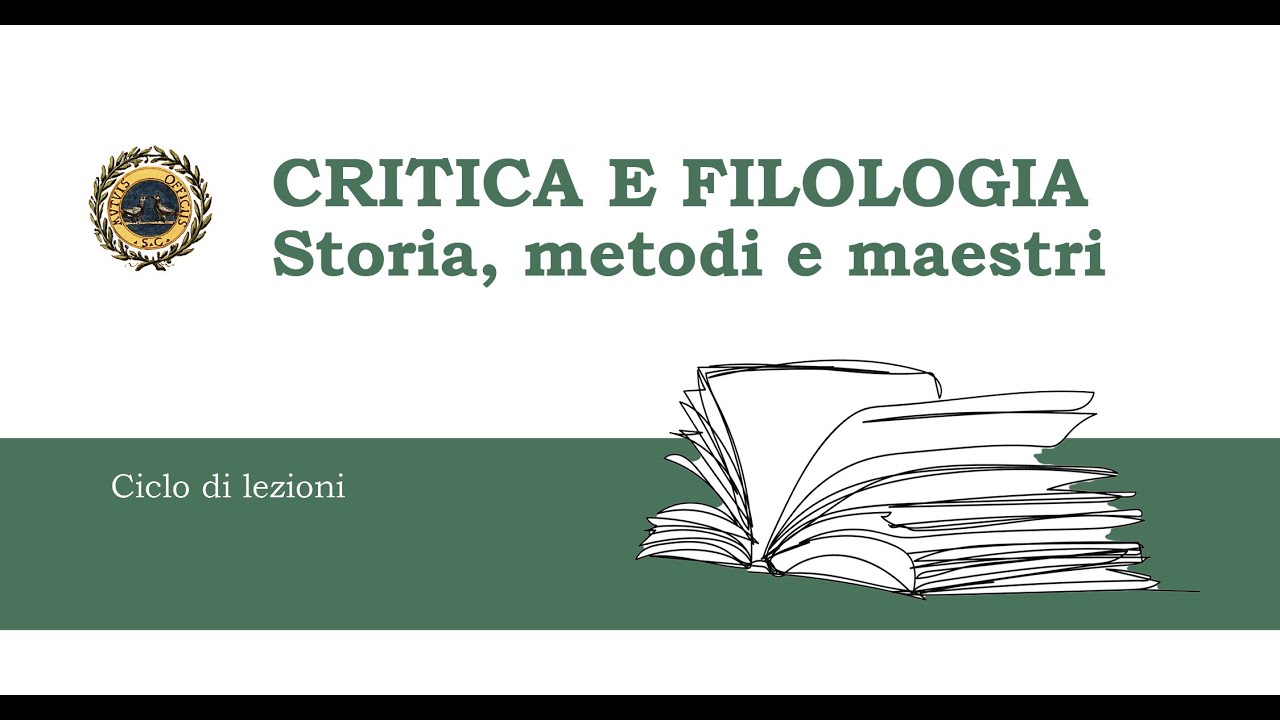 CRITICA E FILOLOGIA. Storia, metodi e maestri, Michele Feo su La filologia