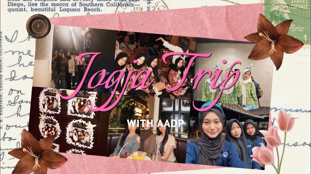 AADP GOES TO JOGJA?! 😱 - jogja trip with us! 😝🚗🩷