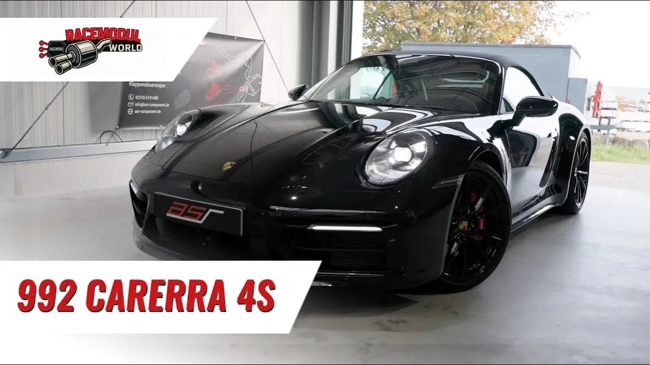 Soundcheck Porsche 992 4S - Klappensteuerung RX3 - asr component