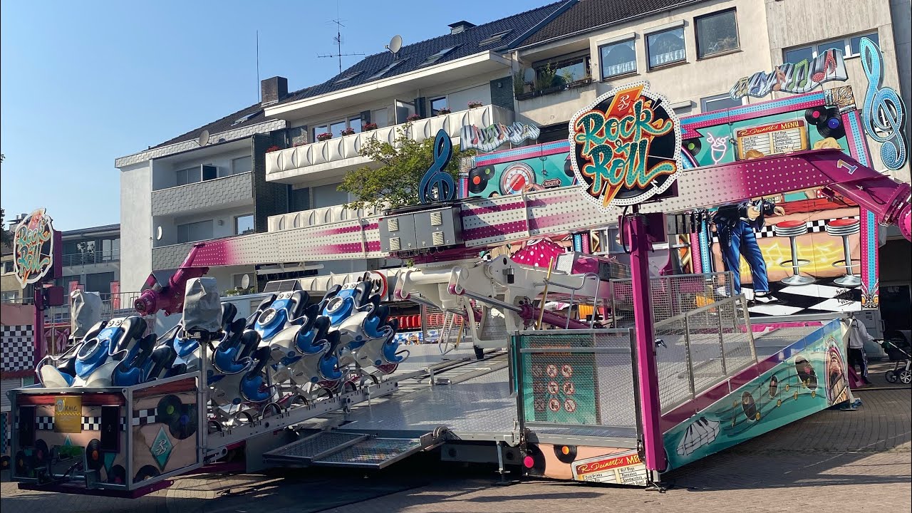 Haaner Kirmes Aufbau stand 18.09.24