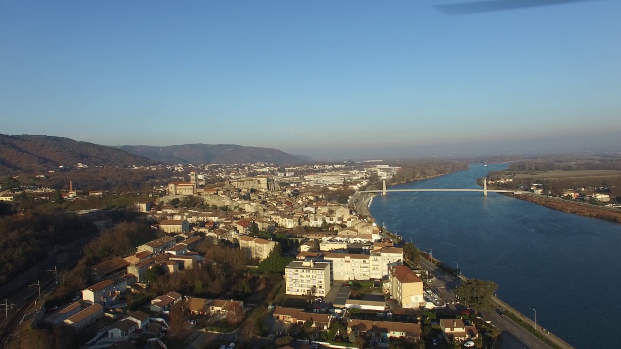 La Voulte sur Rhône with 4K Phantom 3
