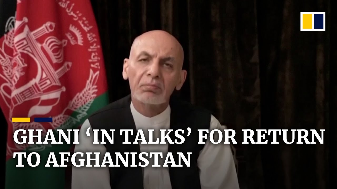 Afghanistan’s ex-president Ashraf Ghani denies fleeing with money, says he’s ‘in talks to return'