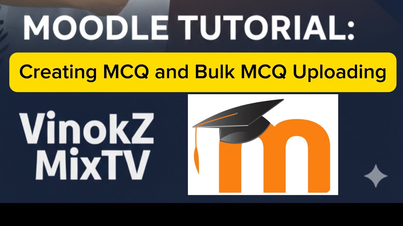 Moodle Quiz Tutorial: How to Create MCQ & Upload Bulk Questions Fast #moodle #tutorial  #lms #quiz 