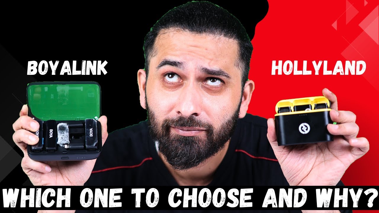 Hollyland Lark M1 vs BOYALINK mic Comparison | which microphone to buy and why | Born Creator