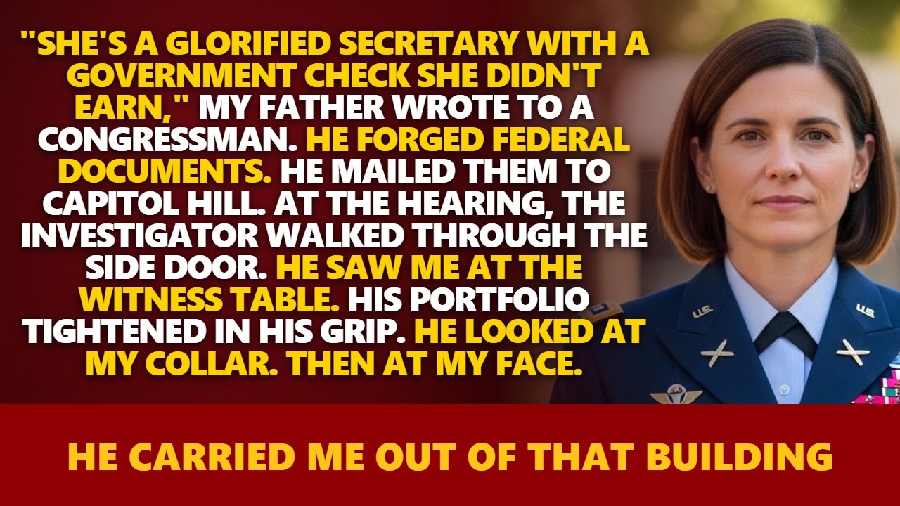 When Dad Sent Forged Documents to a Congressman, He Had No Idea Who the Investigator Was