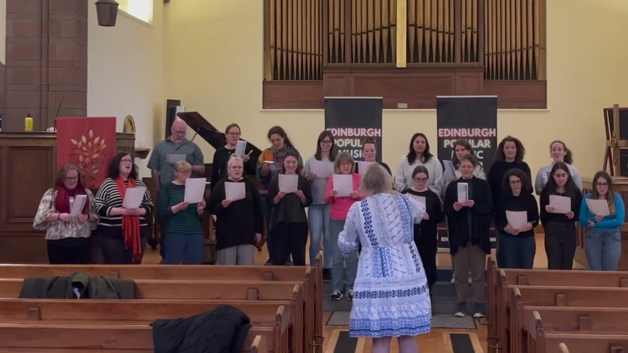 I Want It That Way - Backstreet Boys - Edinburgh Popular Music Choir (Practice Session)