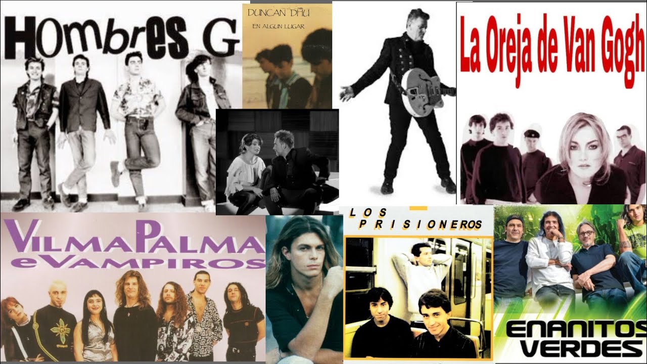 Hombres G, Vilma Palma e Vampiros, Los Prisioneros, Miguel Mateos, Duncan Dhu, Enanitos Verdes