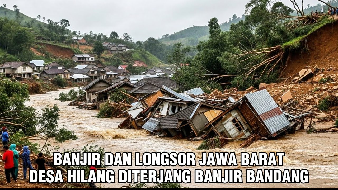 BANJIR DAN LONGSOR TERBESAR DI JAWA BARAT‼️FAKTA MENGEJUTKAN DARI HULU GUNUNG❗
