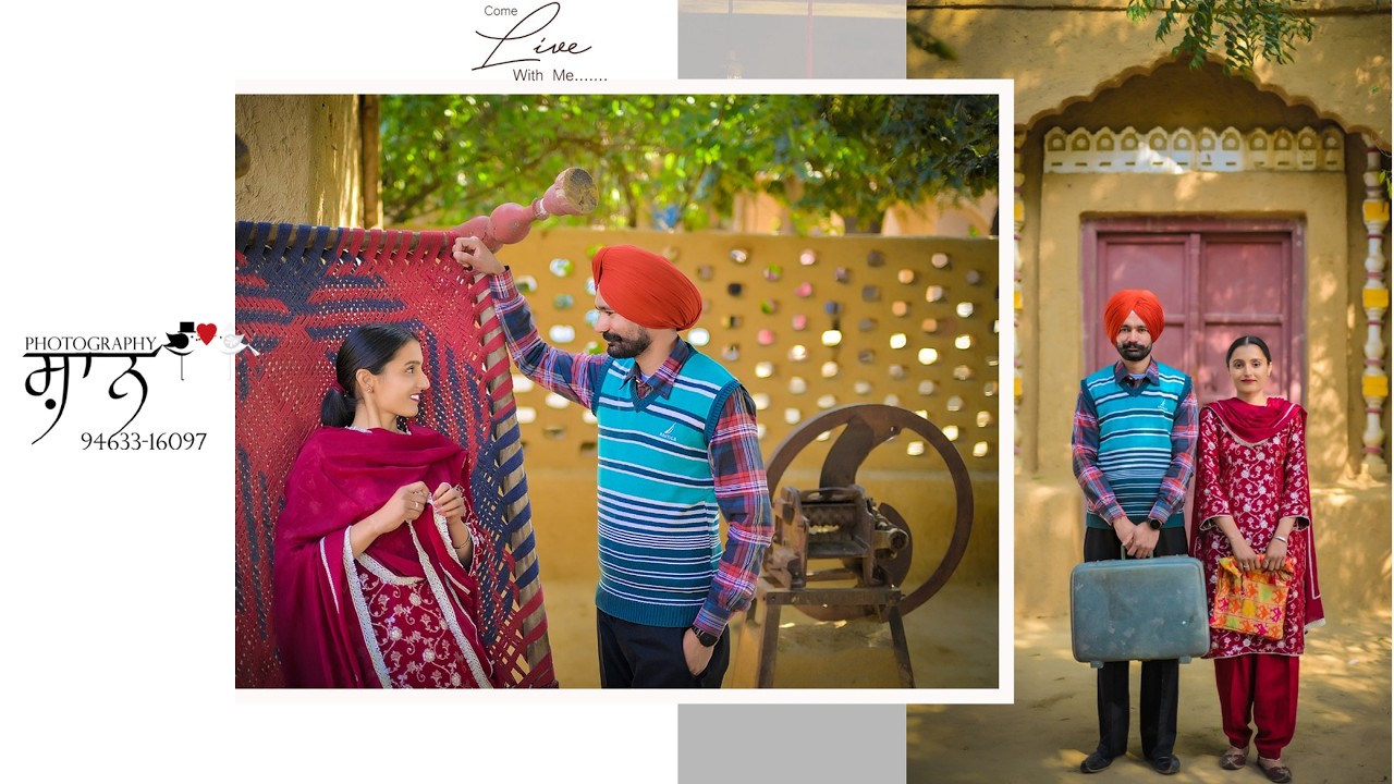 Sukhdeep Weds Khushveer Best Prewedding By Shaan Photography Mudki 9463316097