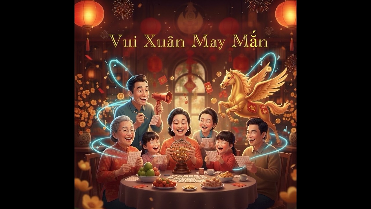 LÔ TÔ TẾT: Vui Xuân May Mắn - Vinabeat AI | Modern Vietnamese Folktronica