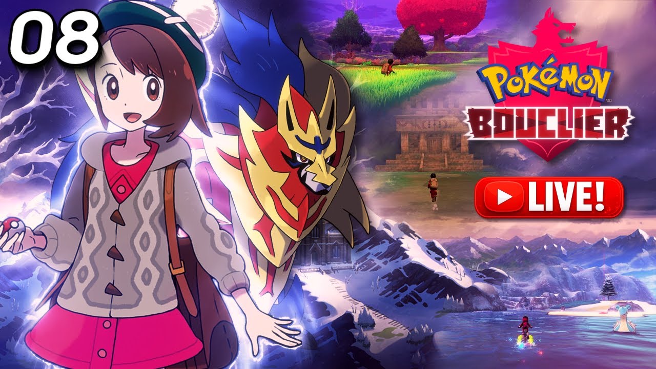 🚨LIVE DLC POKEMON BOUCLIER #8