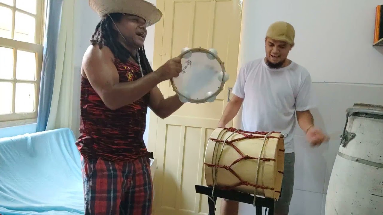 COCO DE RODA - Jogando com pandeiro e alfaia