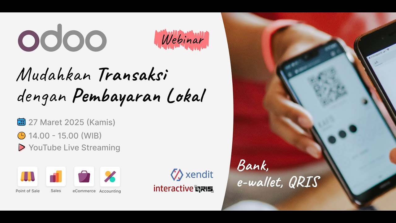 Mudahkan Transaksi dengan Pembayaran Lokal di Indonesia - Odoo Payment Localization Indonesia