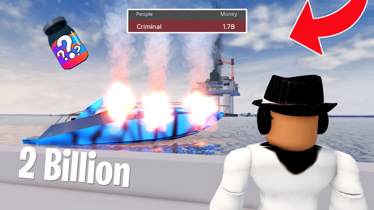 HyperChrome Grinding in a 2 Billion Rich Jailbreak Server...(Roblox Jailbreak)