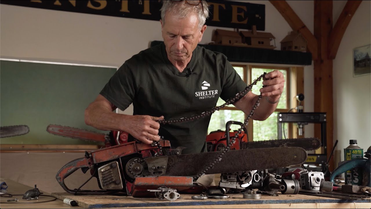 Chainsaw Walkthrough - Chain, Bar, Clutch & Engine