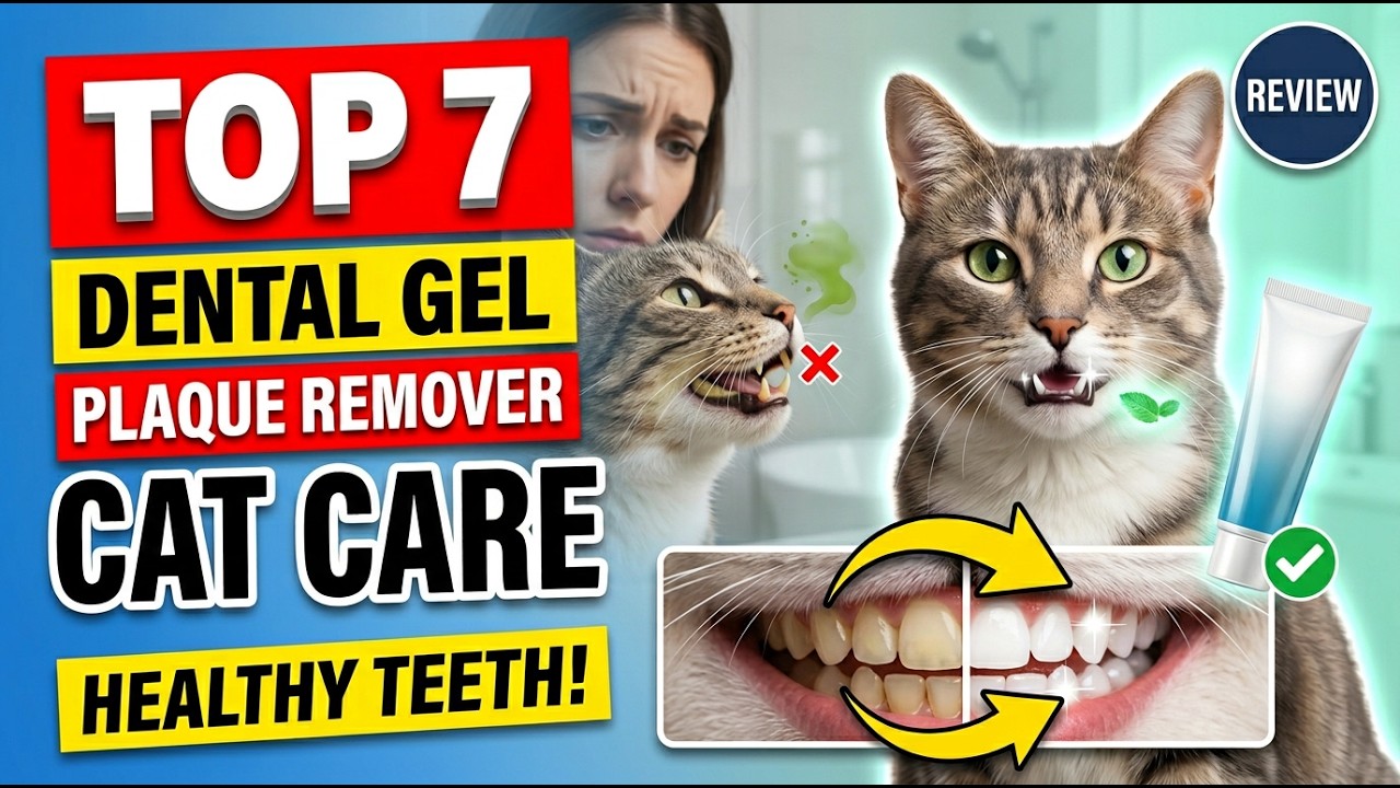 Top 7 Best Cat Dental Gel Plaque Remover Review (Hidden Gem) Stop Bad Breath Fast 2026