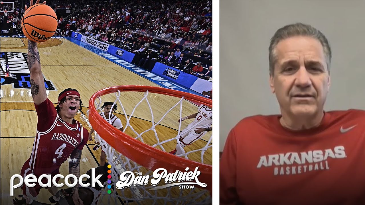 John Calipari 'comfortable' with Arkansas being an underdog in March | Dan Patrick Show | NBC Sports