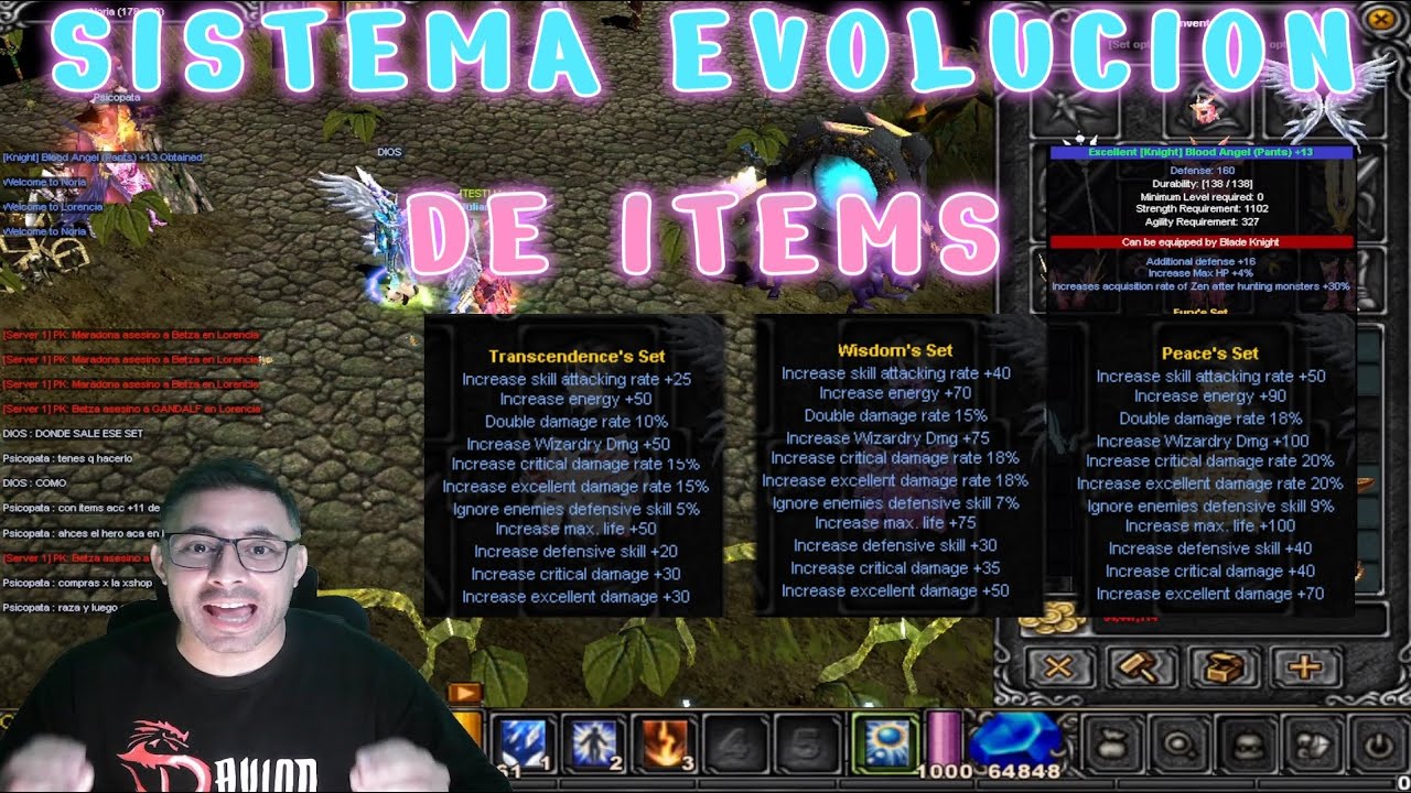 Tutorial Sistema Evolucion Set-Armas | Blood Angel | Dark Angel | Holy Angel | Mu Davion Season 6
