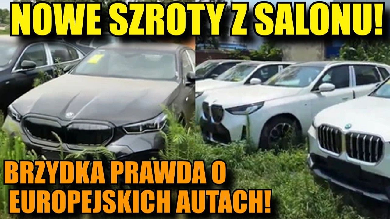 NOWE SZROTY Z SALONU! Cała prawda o EUROPEJSKIEJ motoryzacji!
