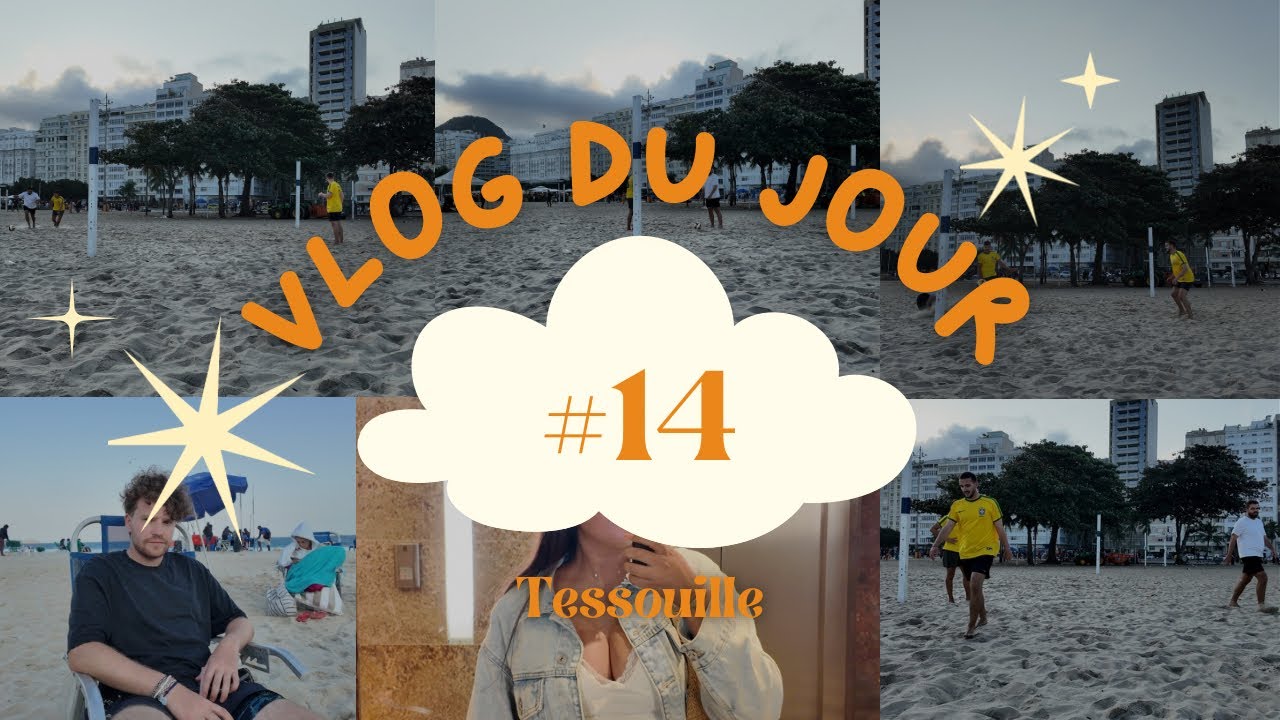 #VLOG Brésil - Journée à Copacabana : soleil, plage et volley à Rio 🇧🇷