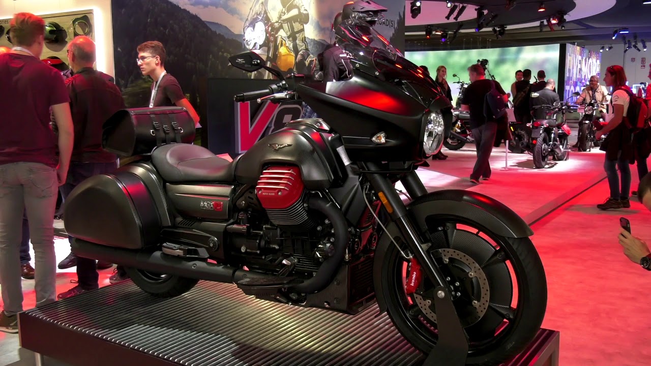Moto Guzzi at the 2018 EICMA Show