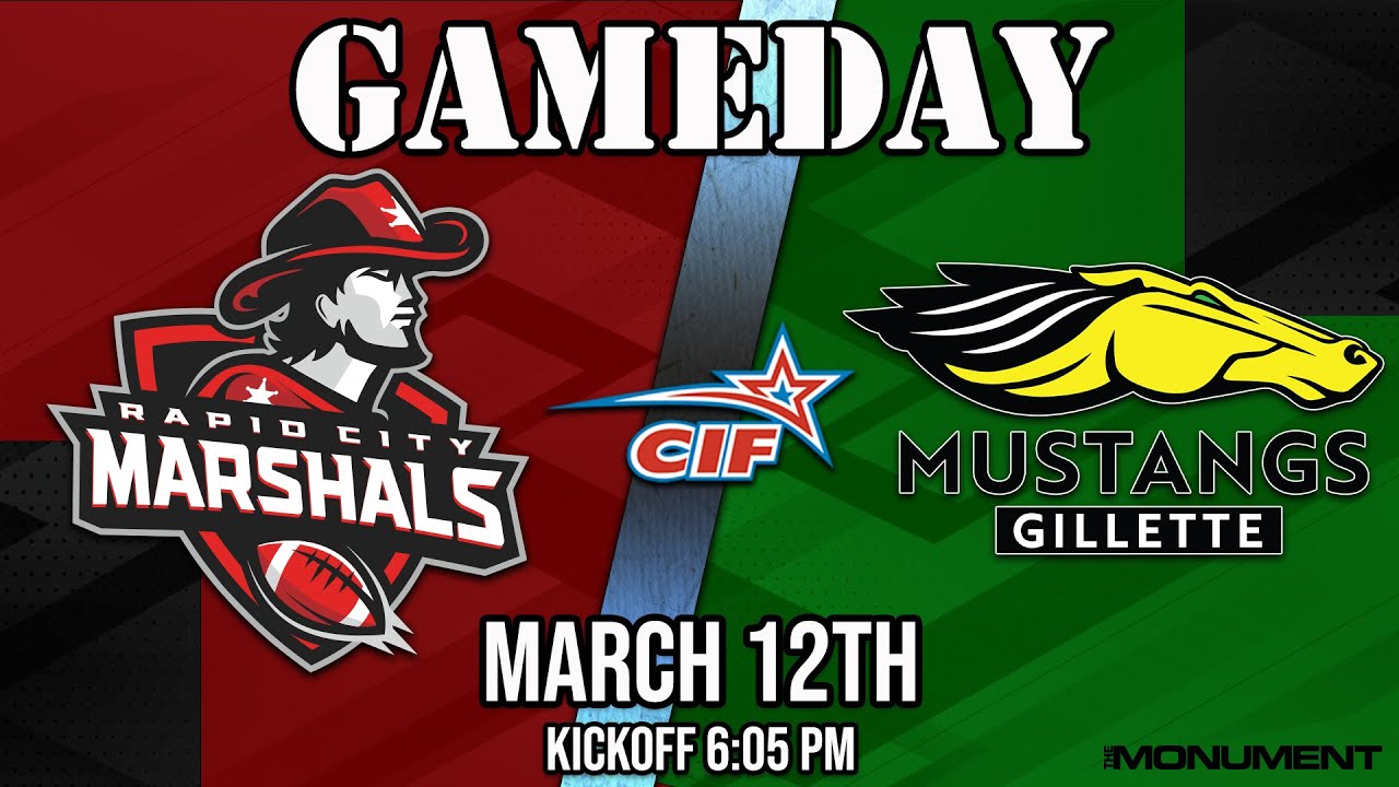 Rapid City Marshals vs Gillette Mustangs