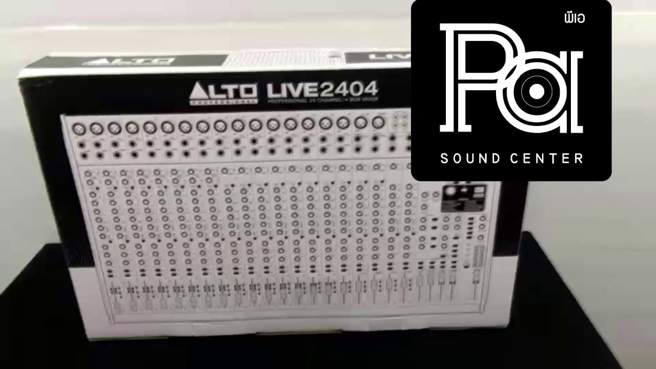 ALTO MIXER LIVE 2404 USB