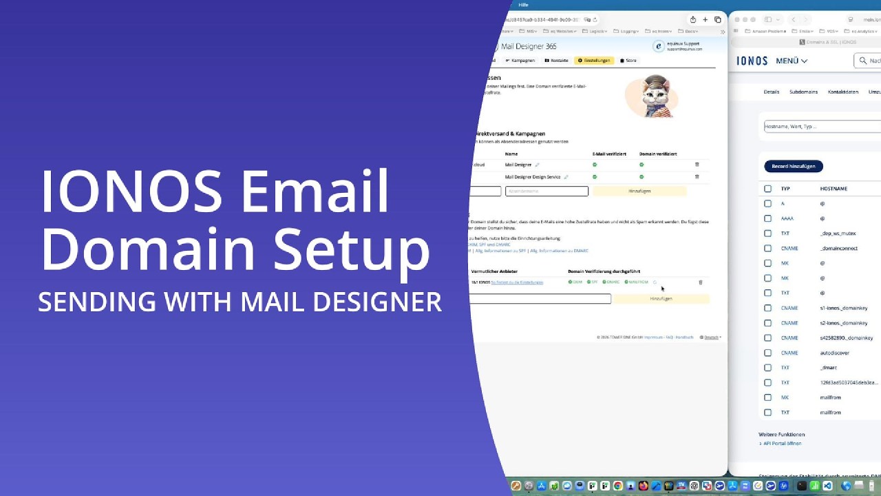 IONOS Domain Setup: Verify Your Domain for Sending 📧