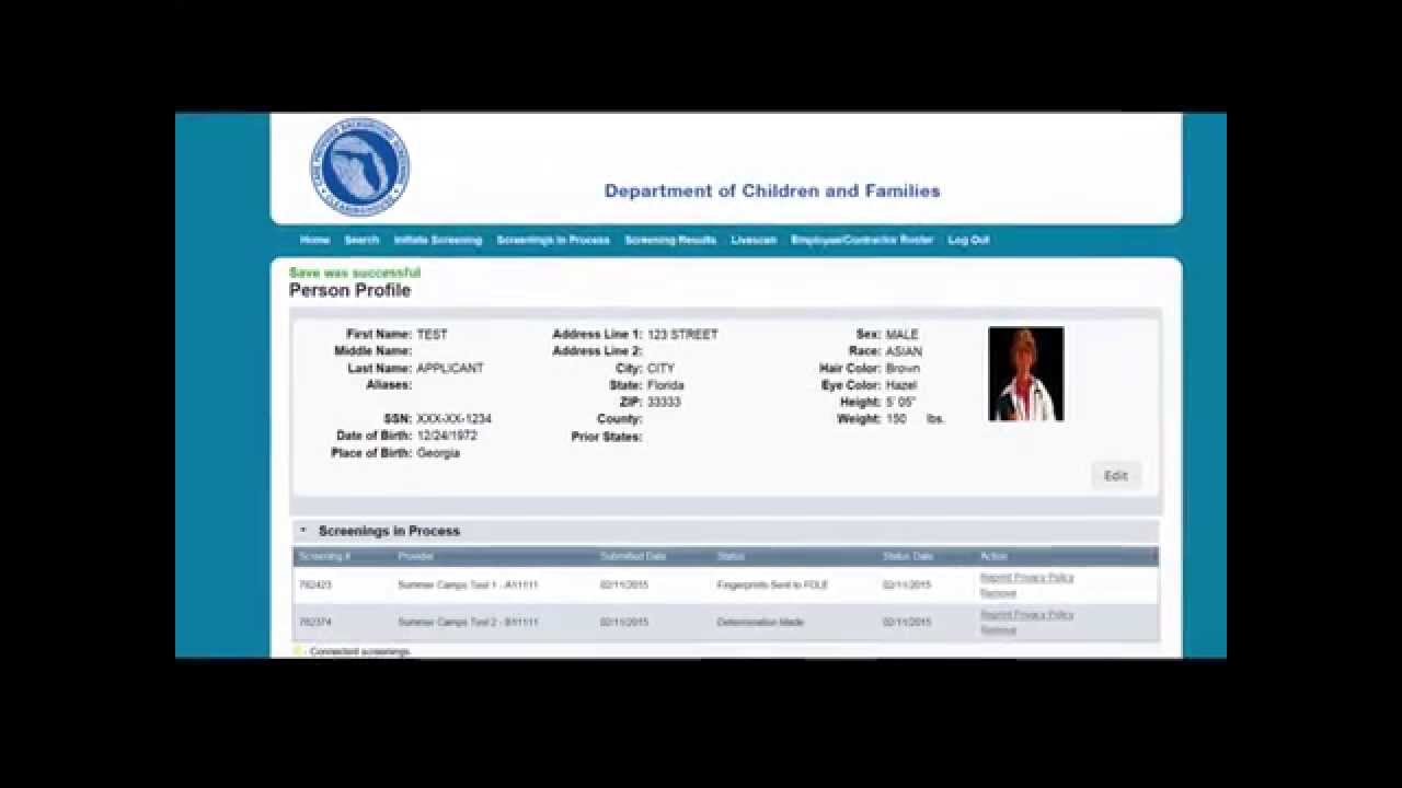 Background Screening Clearinghouse: Add or Edit Employment History
