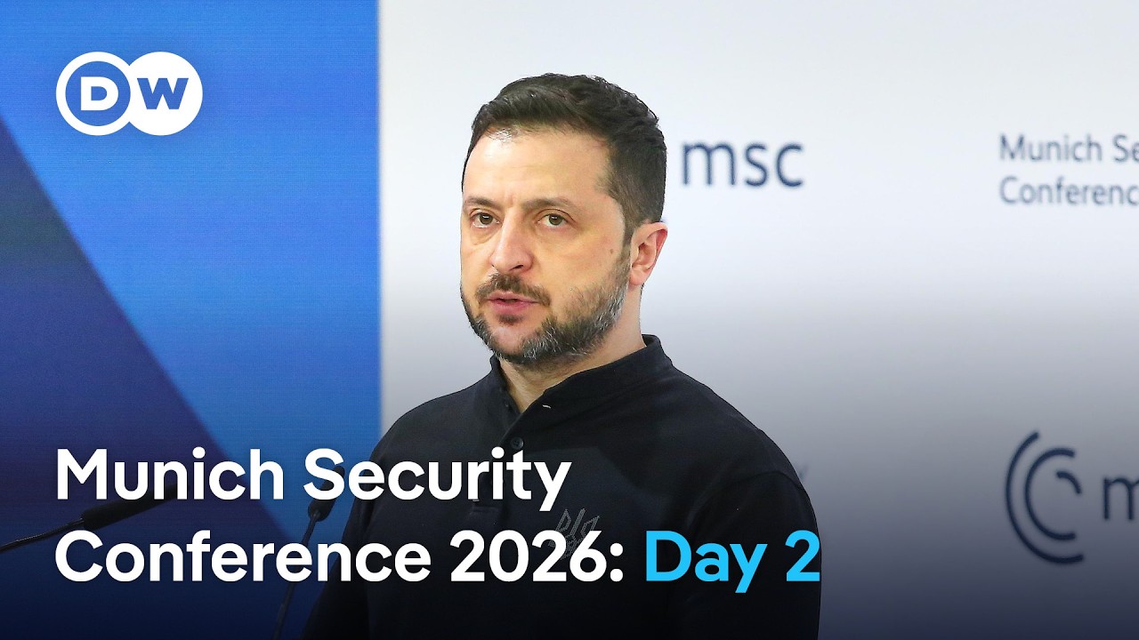 Live: MSC Day 2: Coming up: Ukraine's Volodymyr Zelenskyy | DW News