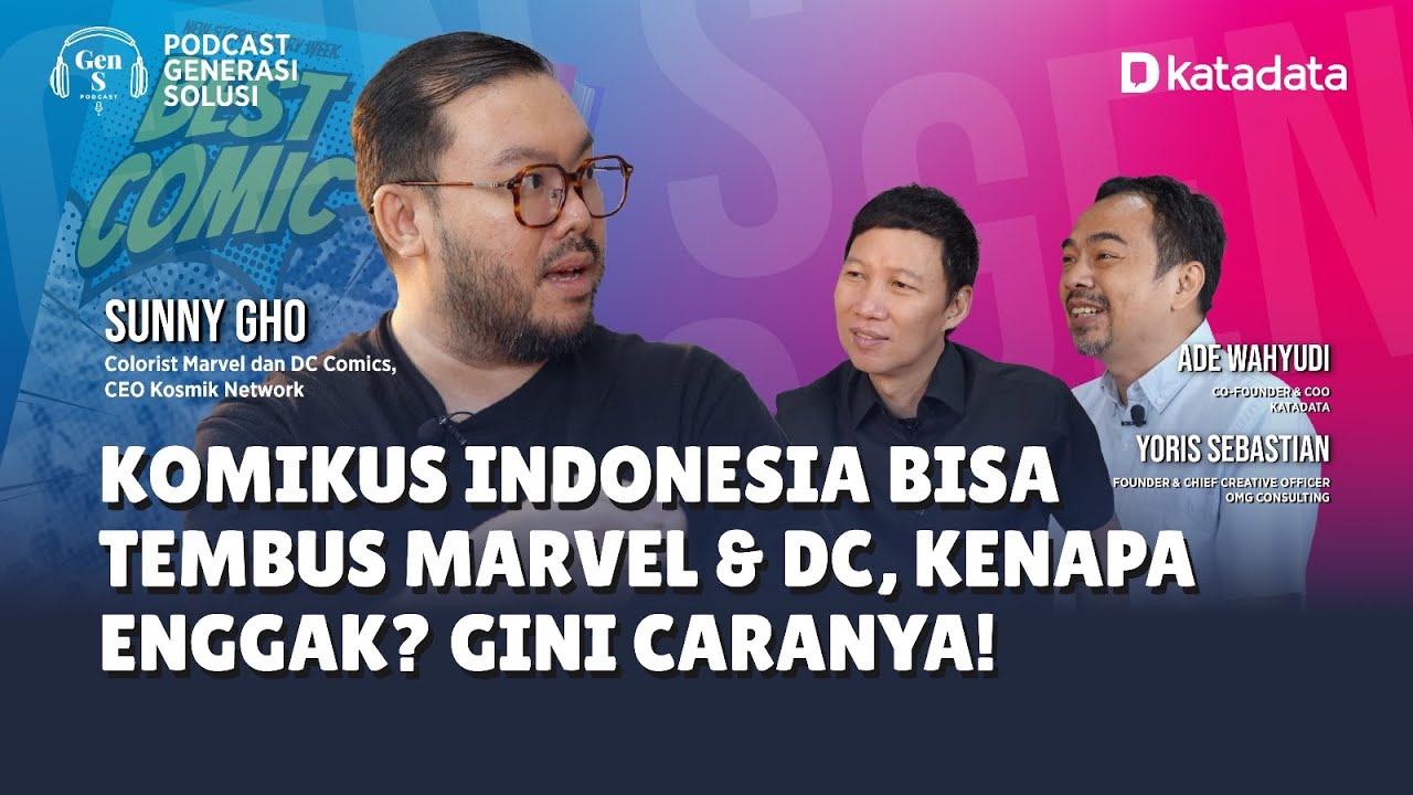 Gaji Komikus Bisa Tembus Rp50 Juta/Bulan? Sunny Gho Bongkar Fakta Dunia Komik!|Podcast Gen S Eps. 10