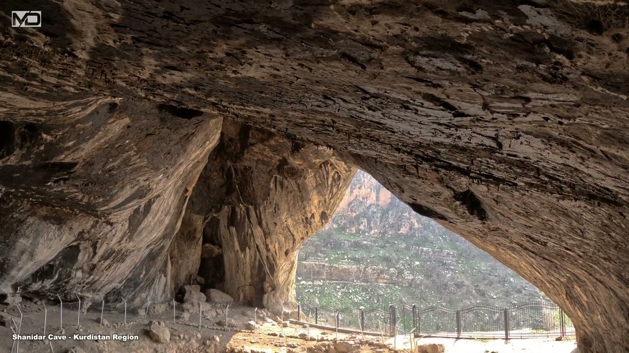 ئەشكەوتی شانەدەر، لانكەی شارستانیەت   -   Shanadar Cave, the cradle of civilization.