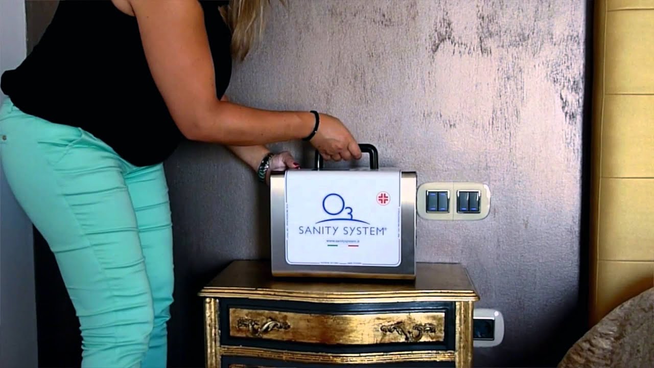 Desinfección con ozono del hogar