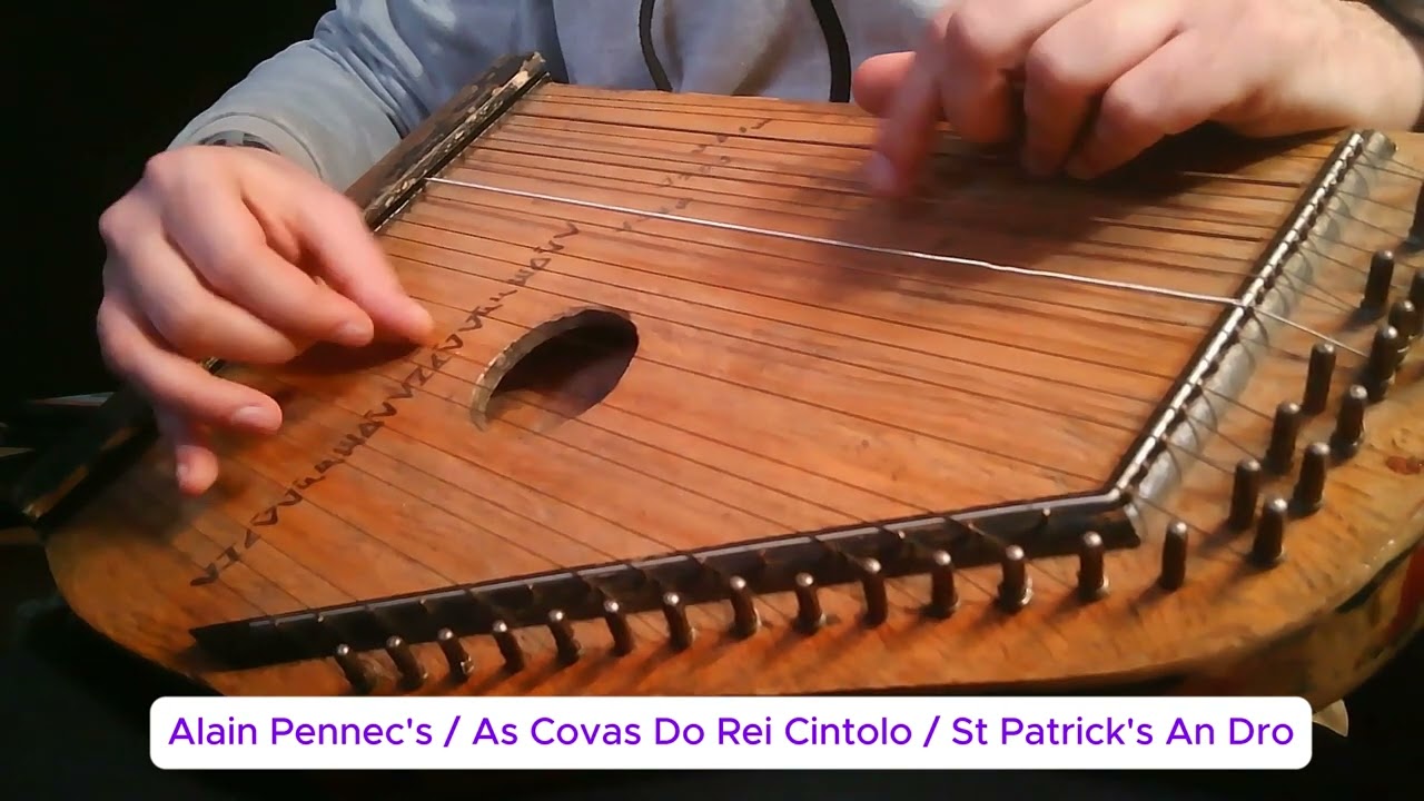 Alain Pennec's / As Covas do Rei Cintolo / St Patrick’s An Dro - zither cover