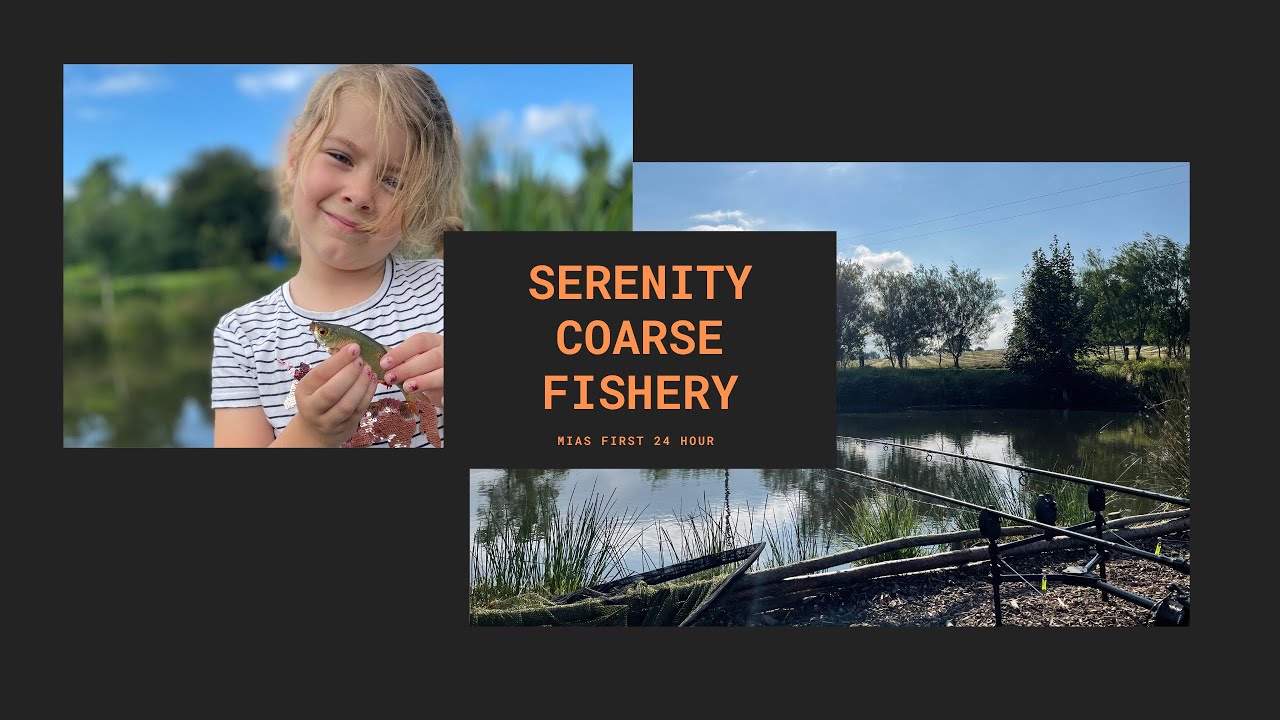 Carp fishing at Serenity Coarse Fishery Devon, Mias first 24 hour