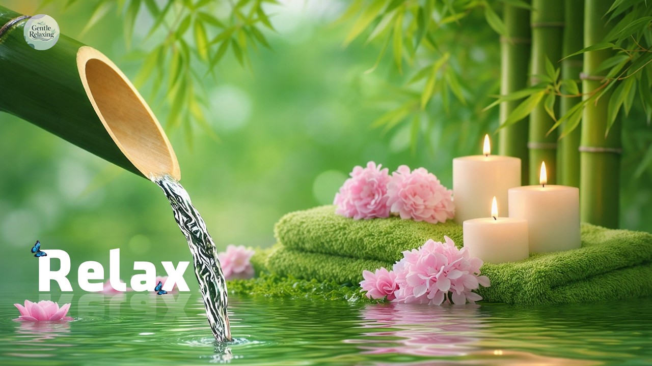 Soothing Relaxation and Deep Sleep Music🌿 Relaxing Music and Water Sounds, Spa & Emotional Healing