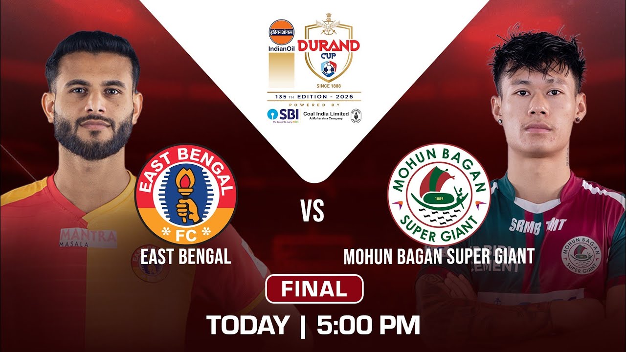DURAND CUP FINAL ll 1ST HALF HIGHLIGHTS II EAST BENGAL- MOHUN BAGAN 4-1