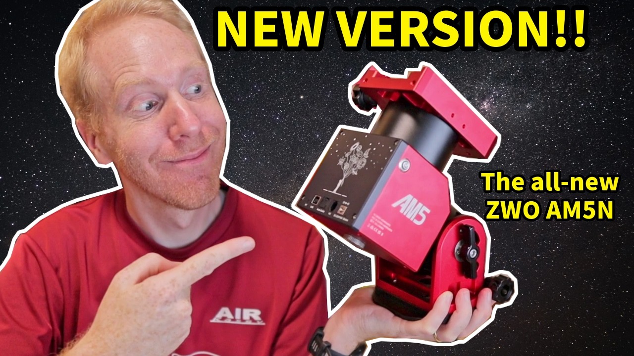 The ZWO AM5 EVOLVES!!🤯 Unboxing and Changes of the NEW ZWO AM5N