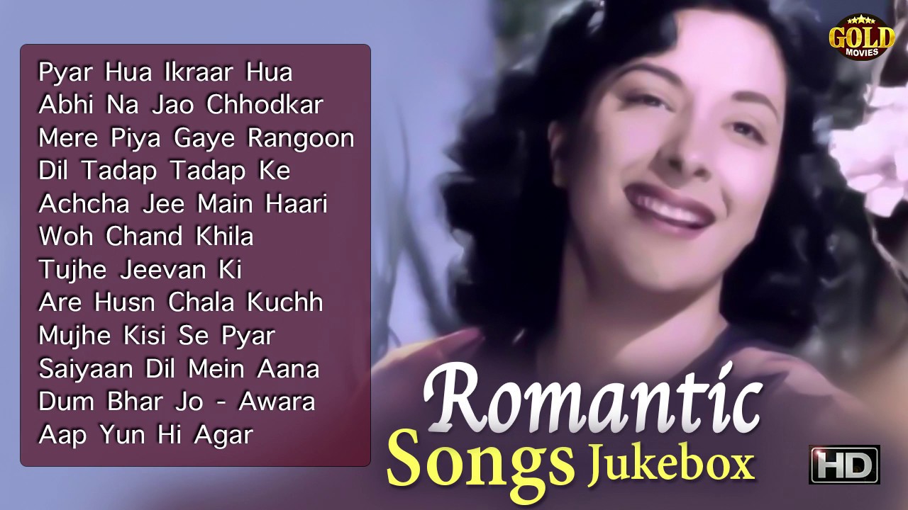 All Time Vintage Romantic Hit Video Songs Jukebox   HD   B&W