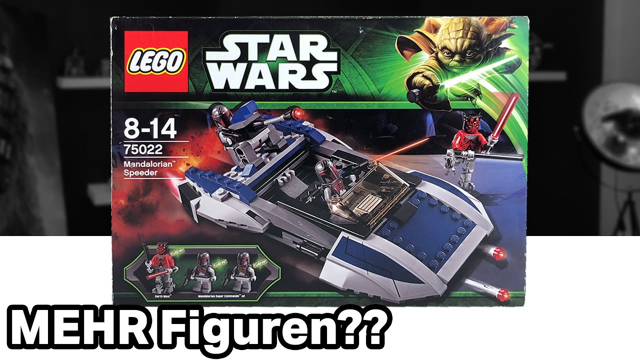 Mit zwei GRATIS FIGUREN?? 🤯 Lego Star Wars 75022 Mandalorian Speeder Review
