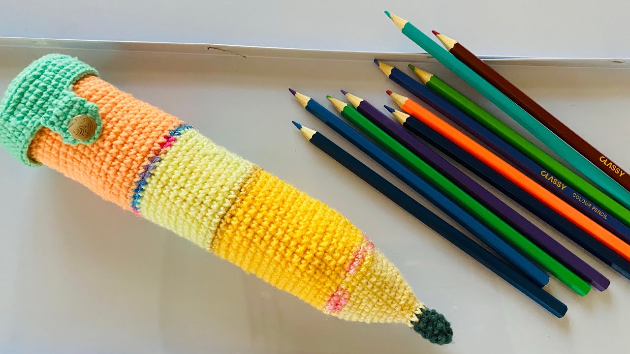 Crochet Pencil Case | crochet diary