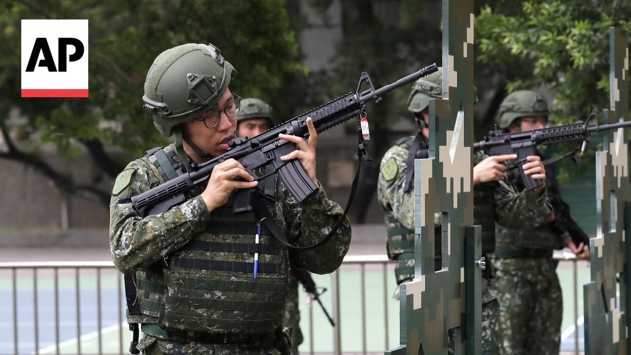 Taiwan starts its annual military drills to counter potential China attack