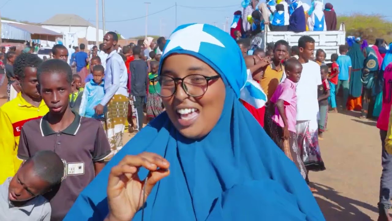 Magaalada Guriceel oo si weyn loogu soo dhaweeyay ciyaartoyda xulka Galmudug
